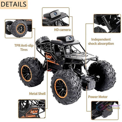 Remote Control Off - Road Truck with HD Camera - infinityexculsivestore.com