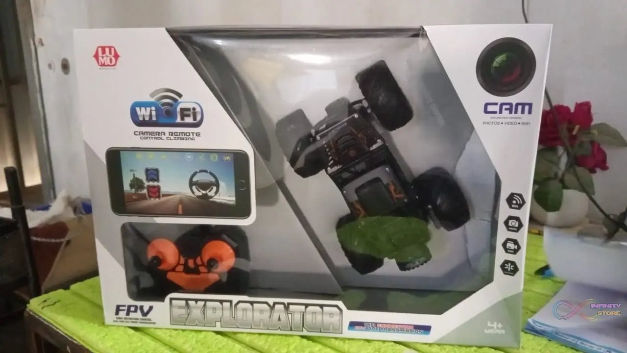 Remote Control Off - Road Truck with HD Camera - infinityexculsivestore.com