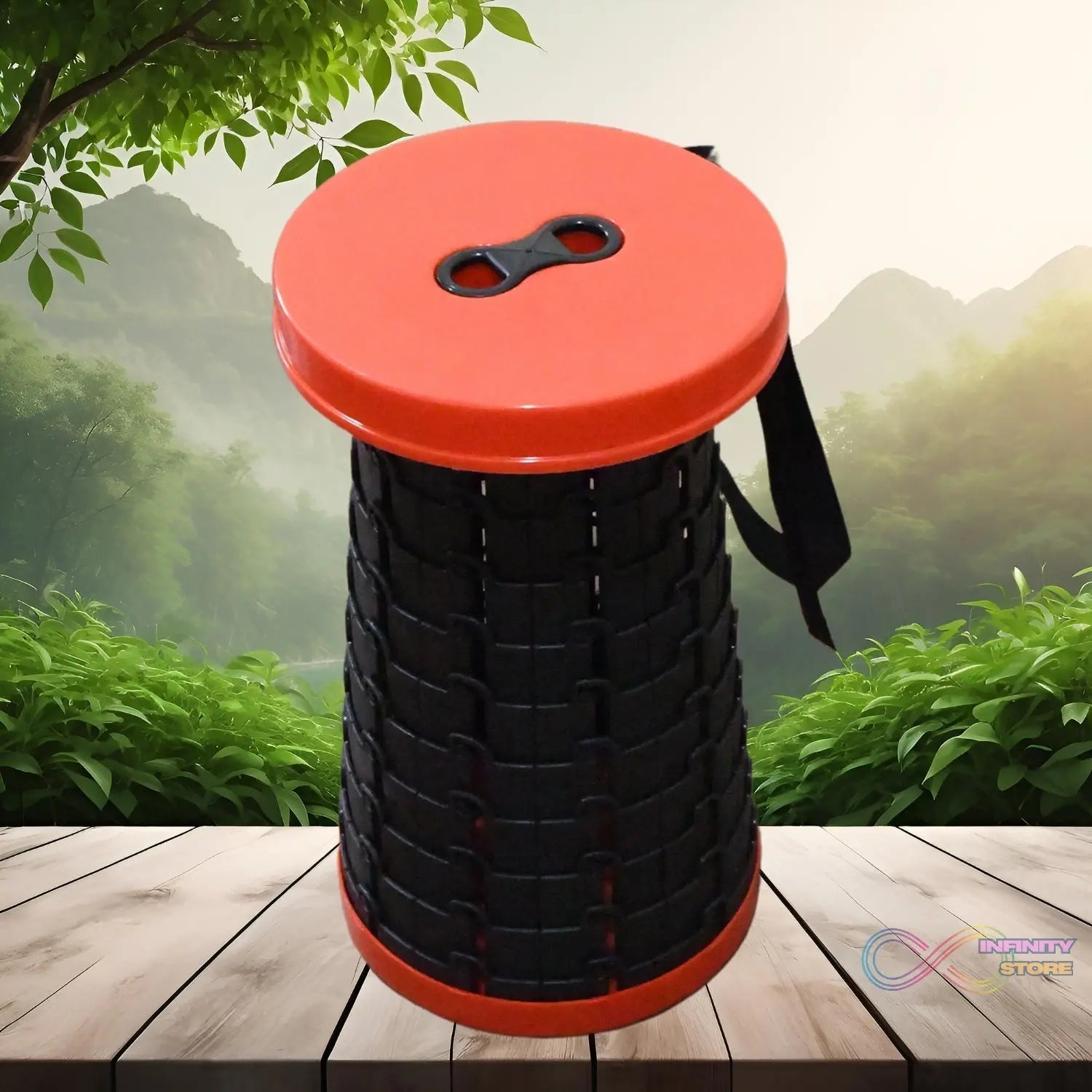 Retractable Folding Stools (1 Pc) - infinityexculsivestore.com