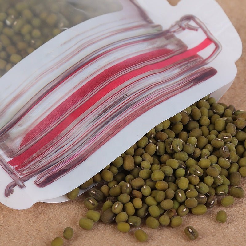 Reusable Airtight Seal Plastic Food Storage Mason Jar Zipper (500ml) - infinityexculsivestore.com