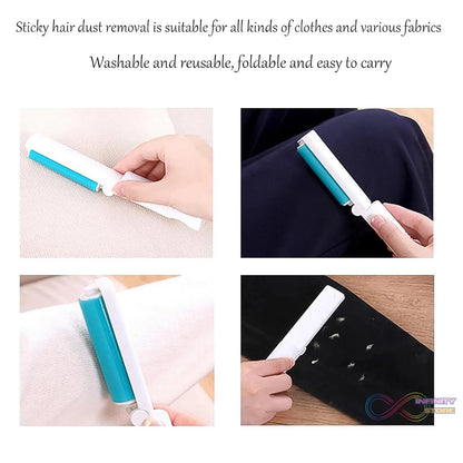 Reusable Lint Roller - Animal Hair Remover (1 Pc / Mix Color) - infinityexculsivestore.com