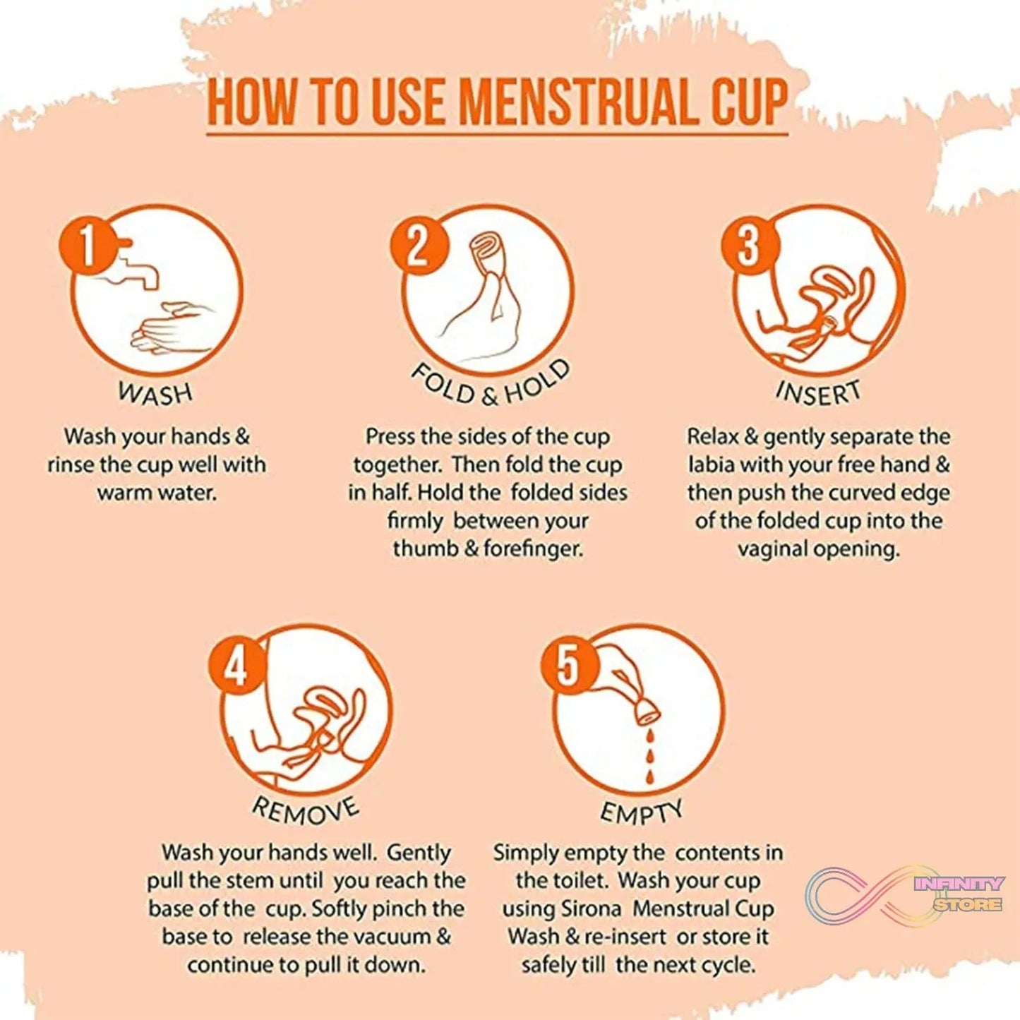 Reusable Menstrual Cup for Women & Girls | Eco - Friendly Period Solution - infinityexculsivestore.com