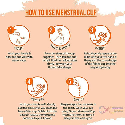 Reusable Menstrual Cup for Women & Girls | Eco - Friendly Period Solution - infinityexculsivestore.com