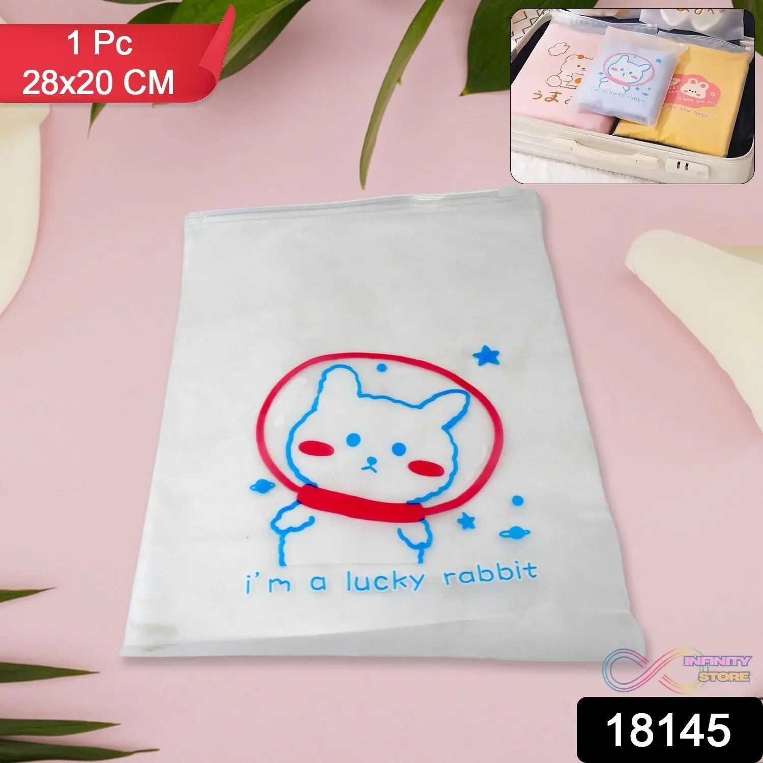 Reusable Multipurpose Pouch (1 Pc / 28×20 CM) - infinityexculsivestore.com