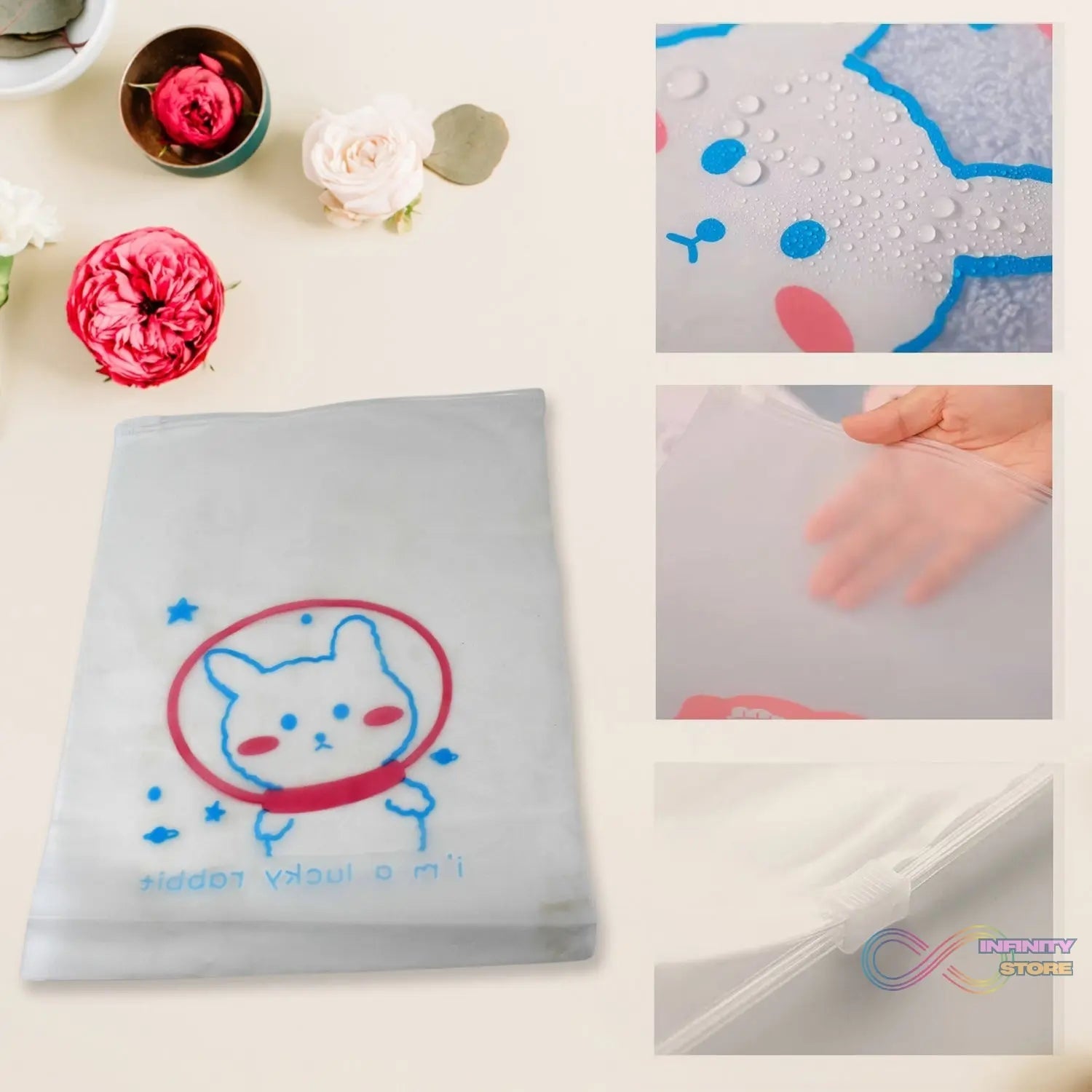 Reusable Multipurpose Pouch (1 Pc / 28×20 CM) - infinityexculsivestore.com