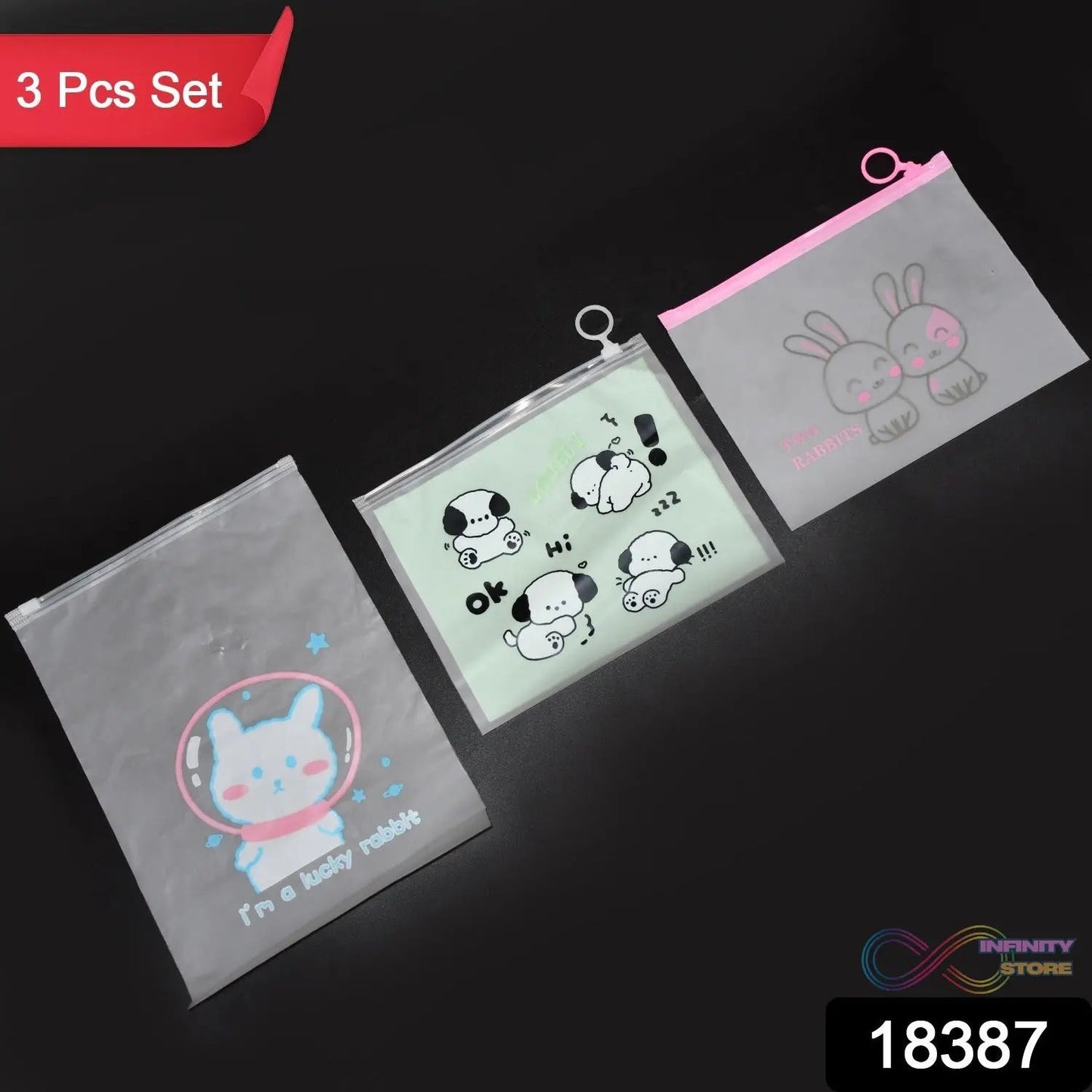 Reusable Multipurpose Pouch (3 Pcs Set) - infinityexculsivestore.com