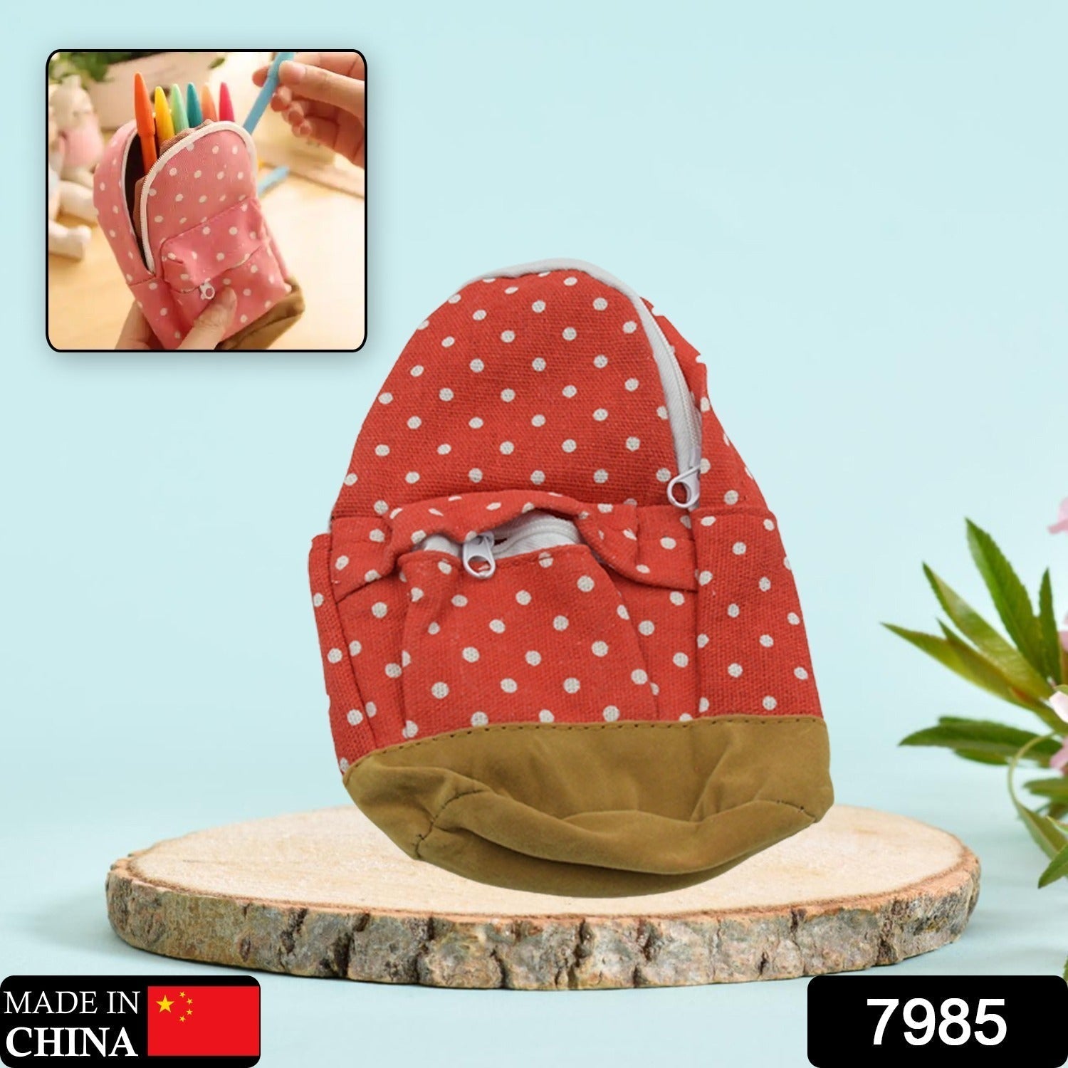 Reusable Multipurpose Washable Pouch Pen Pencil Stationary Case Travel, Boys & Girls Pouch with Zip, Cosmetic Makeup Pouch, Mini Backpack, Pen for Travel, School, Stationary - infinityexculsivestore.com