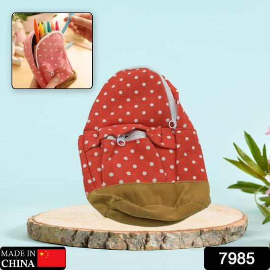 Reusable Multipurpose Washable Pouch Pen Pencil Stationary Case Travel, Boys & Girls Pouch with Zip, Cosmetic Makeup Pouch, Mini Backpack, Pen for Travel, School, Stationary - infinityexculsivestore.com