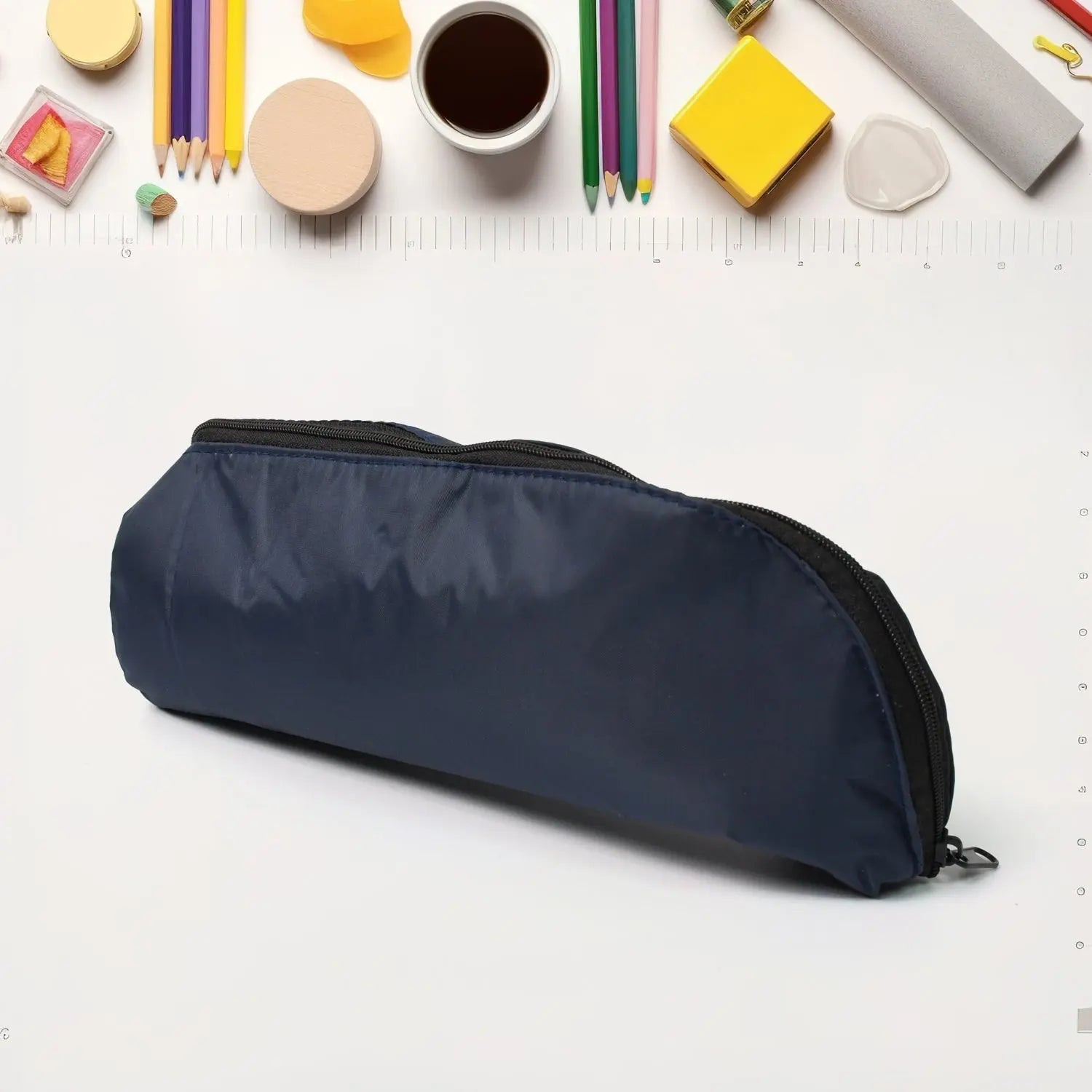 Reusable Multipurpose Washable Pouch Pen Stationary Case Travel (1 Pc) - infinityexculsivestore.com