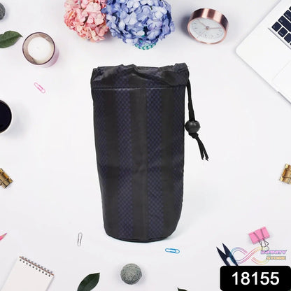 Reusable Multipurpose Washable Rope Pouch Pen Pencil Stationary Case Travel (1 Pc) - infinityexculsivestore.com