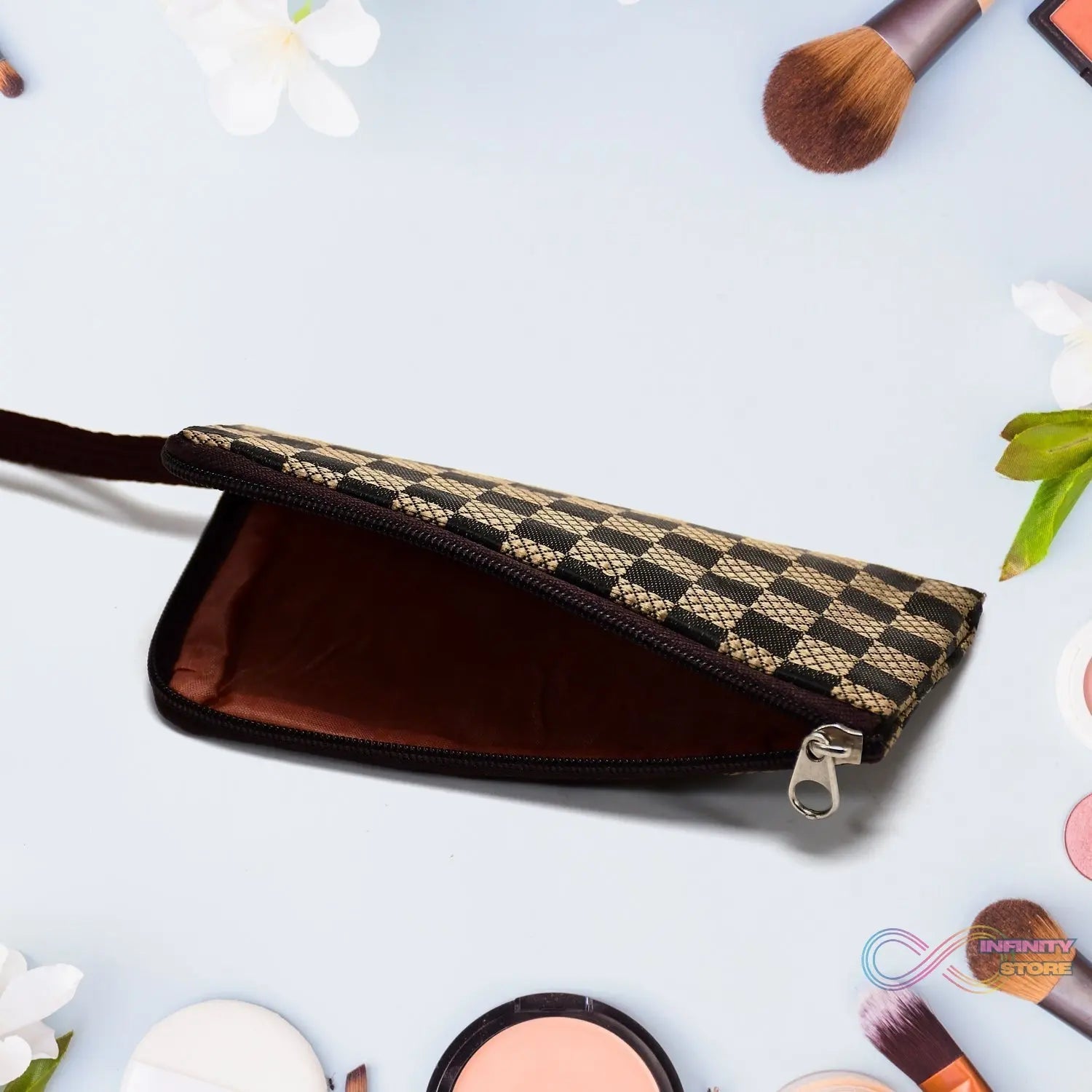 Reusable Multipurpose Washable Women's Pouch with Zip (Mix Design / Mix Size) - infinityexculsivestore.com