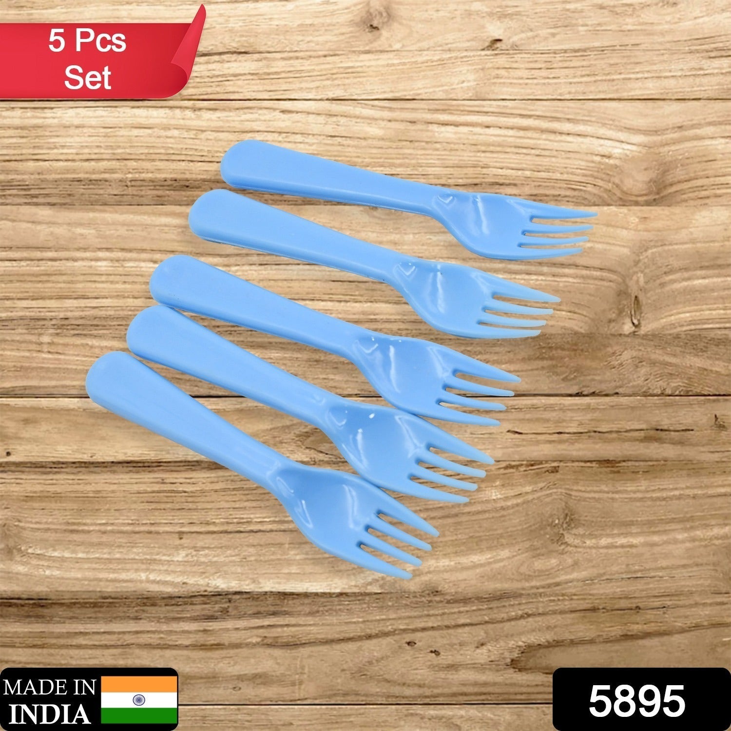 Reusable Premium Heavy Weight Plastic Forks, Party Supplies, One Size, plastic 5pc Serving Fork Set for kitchen, Travel, Home (5pc) - infinityexculsivestore.com