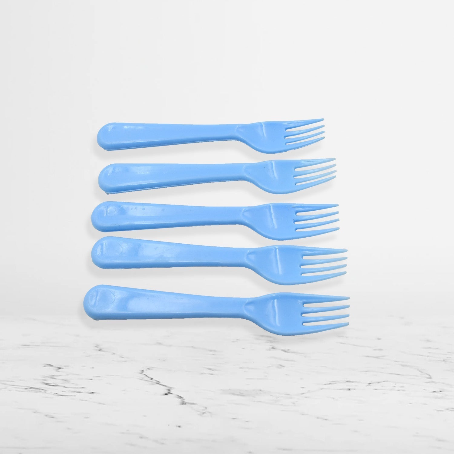 Reusable Premium Heavy Weight Plastic Forks, Party Supplies, One Size, plastic 5pc Serving Fork Set for kitchen, Travel, Home (5pc) - infinityexculsivestore.com