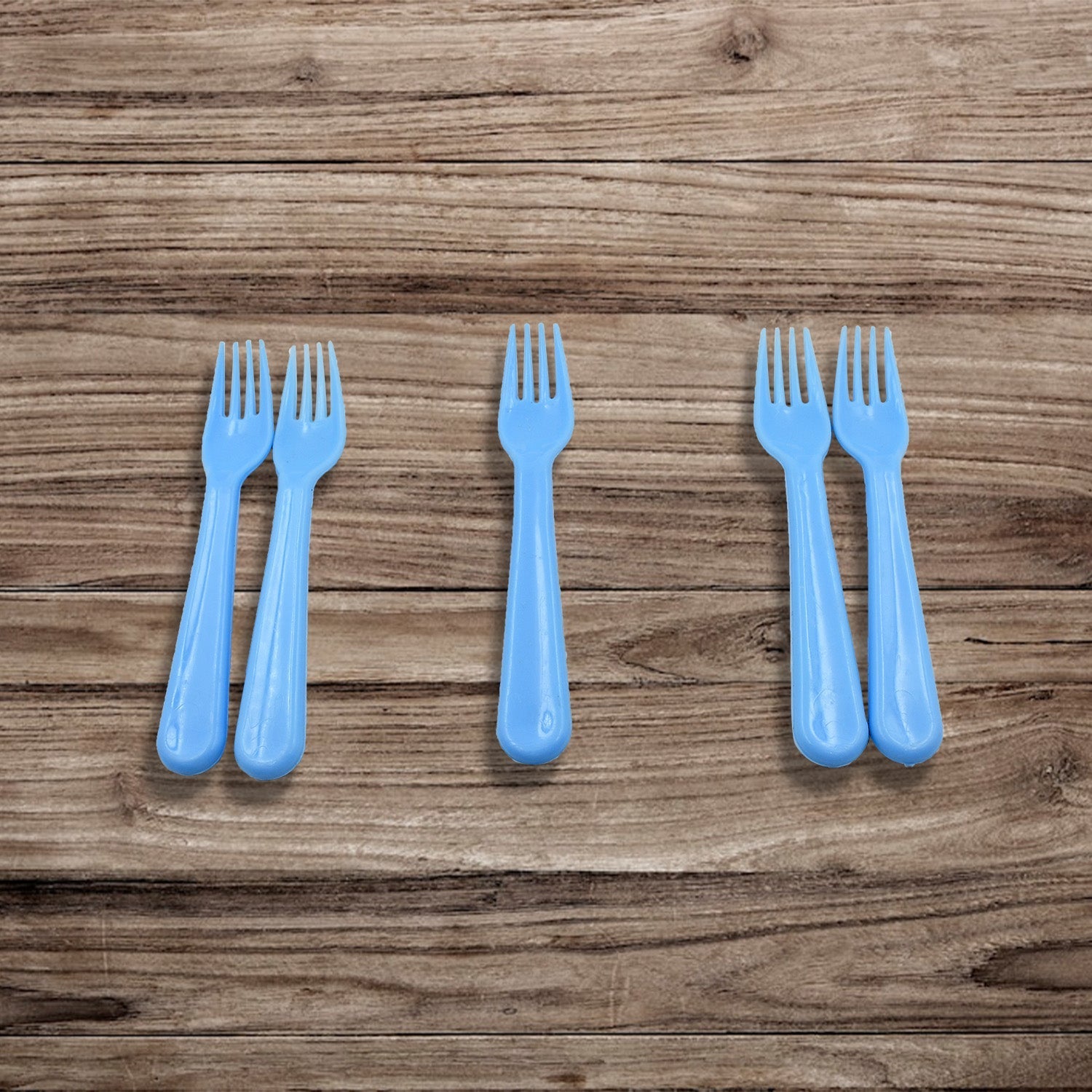Reusable Premium Heavy Weight Plastic Forks, Party Supplies, One Size, plastic 5pc Serving Fork Set for kitchen, Travel, Home (5pc) - infinityexculsivestore.com