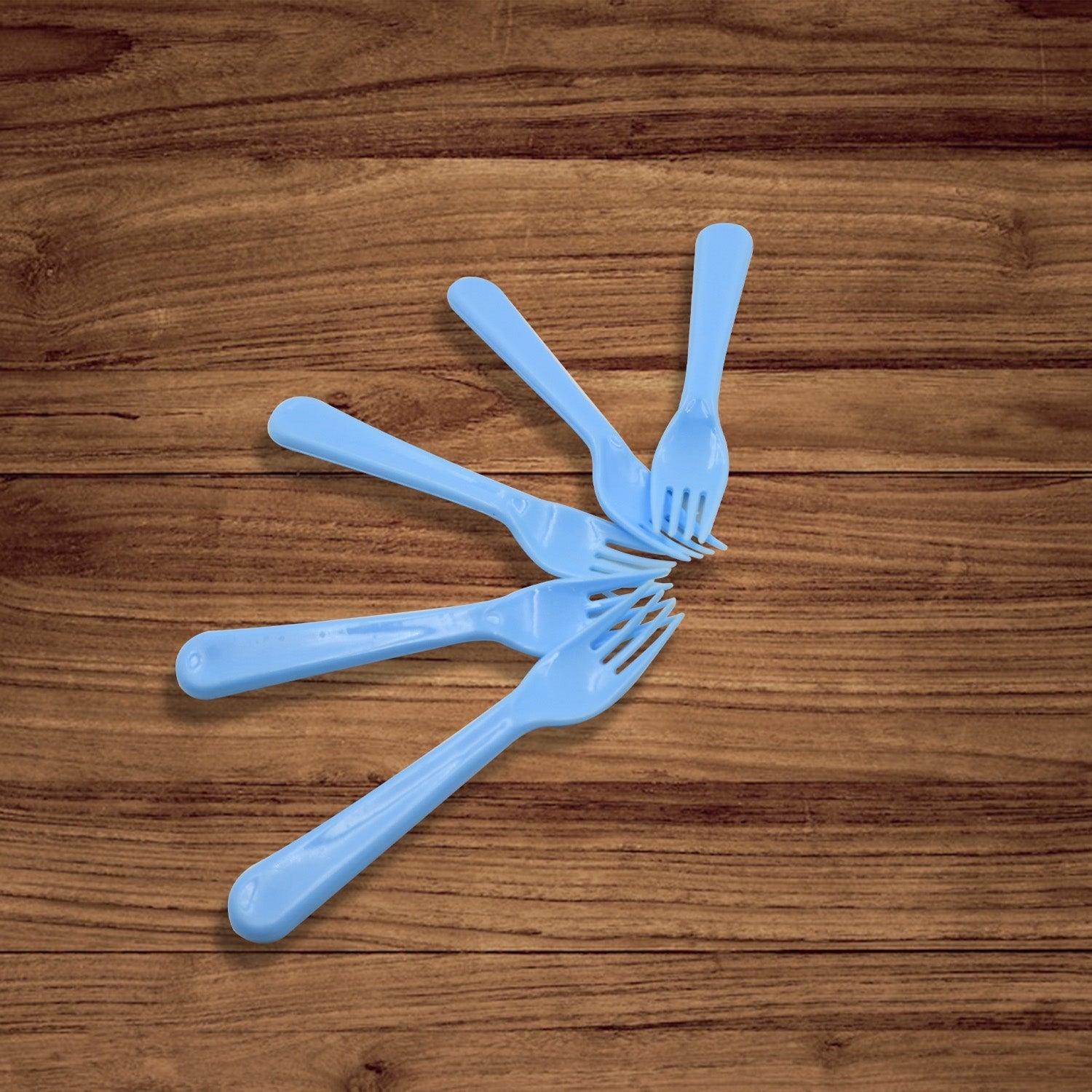 Reusable Premium Heavy Weight Plastic Forks, Party Supplies, One Size, plastic 5pc Serving Fork Set for kitchen, Travel, Home (5pc) - infinityexculsivestore.com