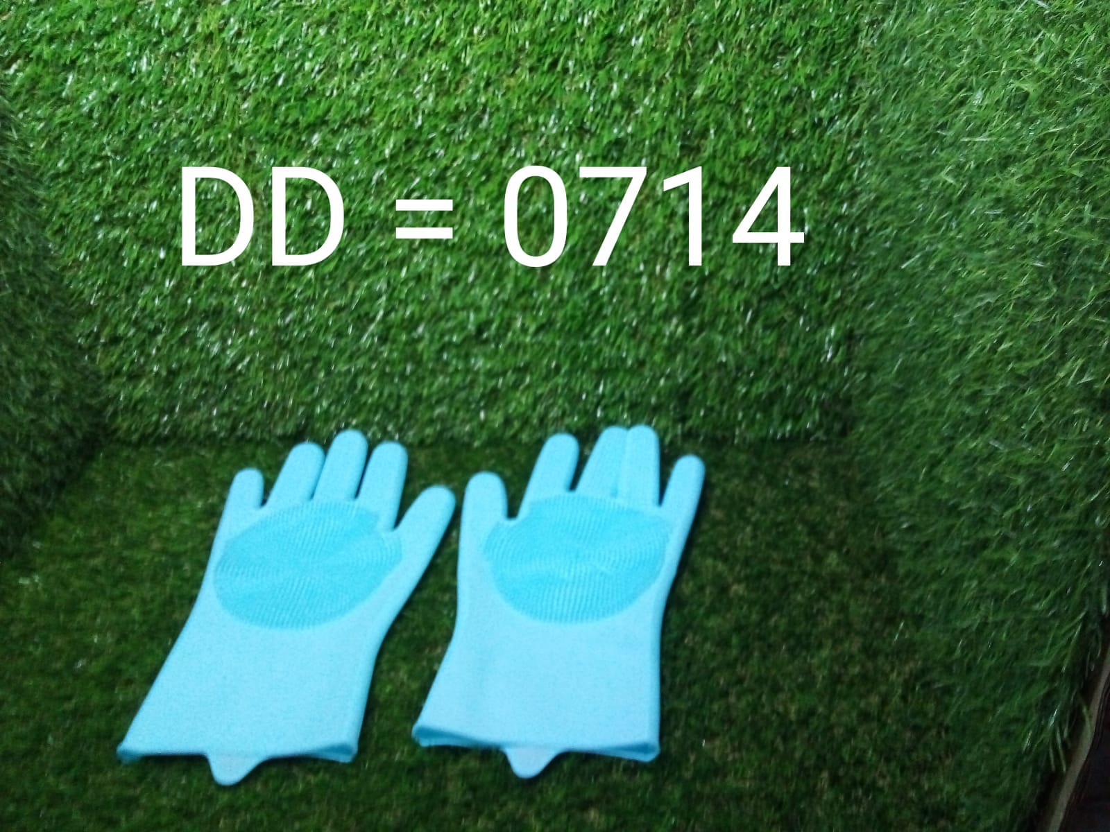 Reusable Silicone Cleaning Brush Scrubber Gloves (Multicolor) - infinityexculsivestore.com