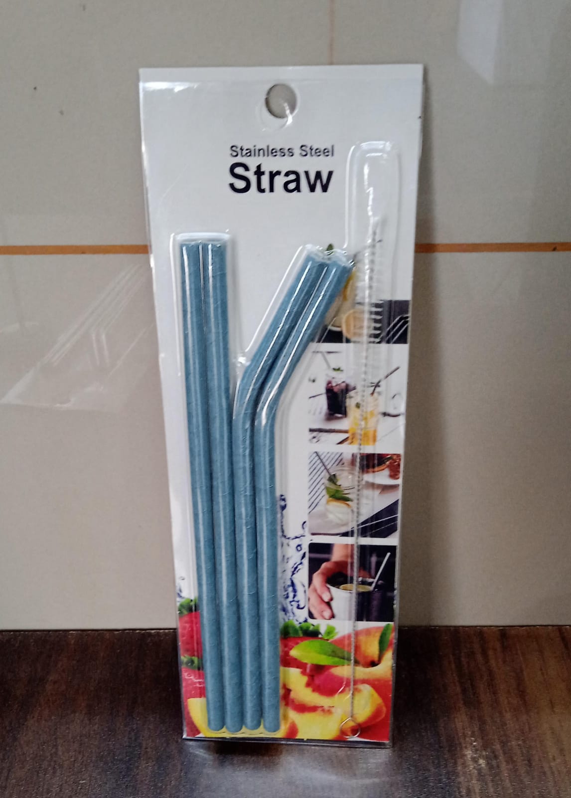 Reusable Stainless Steel Straw with cleaning Brush Long Drinking Straws for Coffee Tumbler Travel Mug Cup, Dishwasher Safe for Toddlers & Kids (5 Pcs Set) - infinityexculsivestore.com