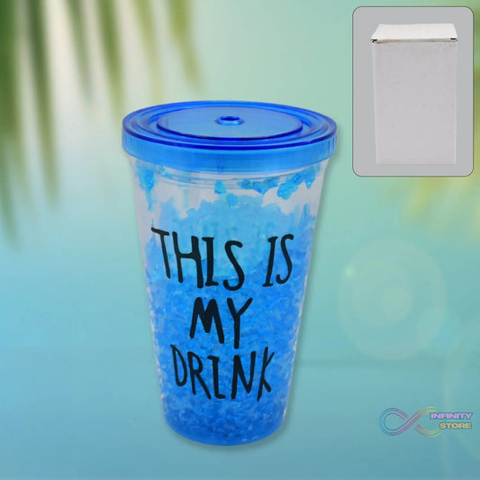Reusable Tea Coffee Tumbler with Lid Double Wall (1 Pc / Mix Colour / Without Straw) - infinityexculsivestore.com
