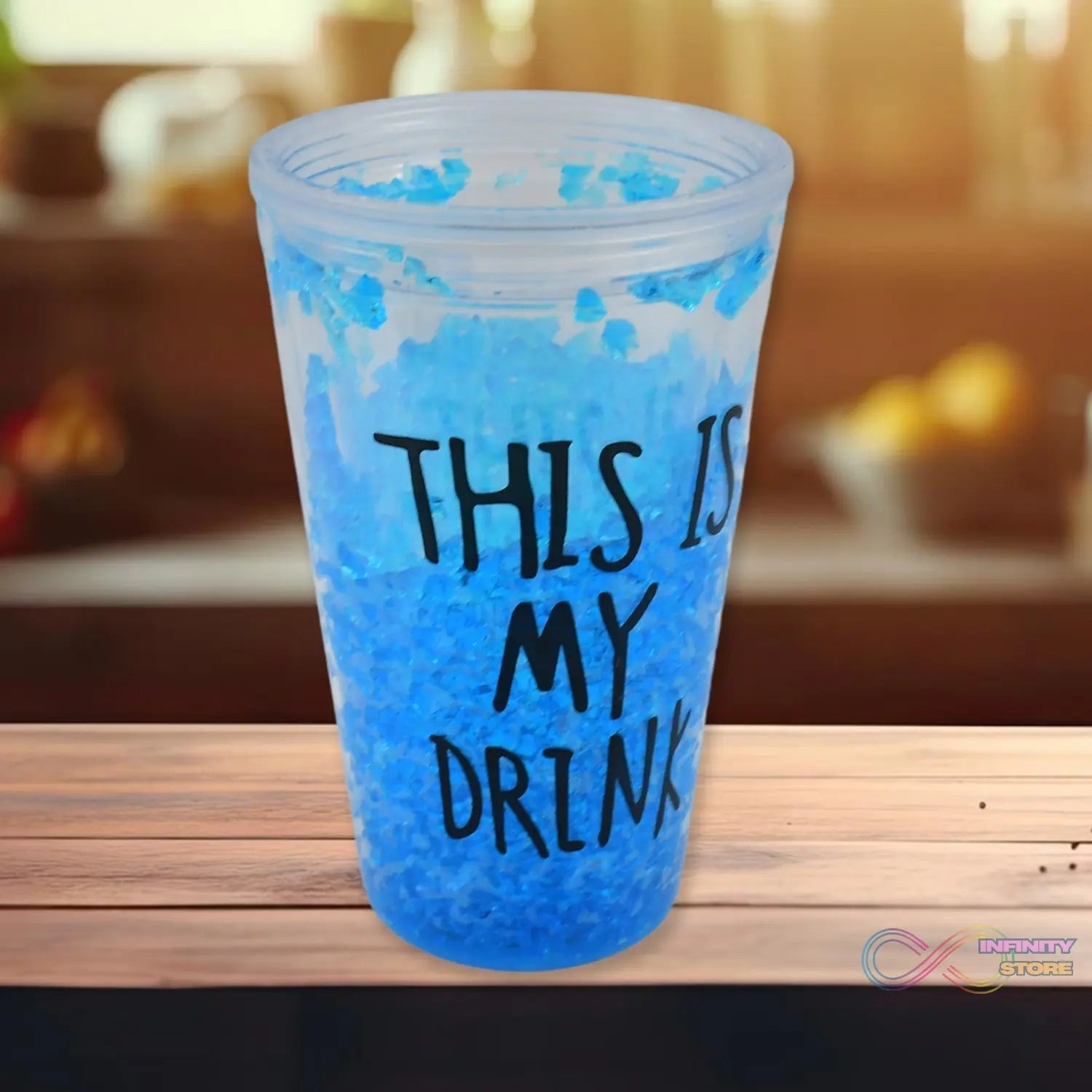 Reusable Tea Coffee Tumbler with Lid Double Wall (1 Pc / Mix Colour / Without Straw) - infinityexculsivestore.com