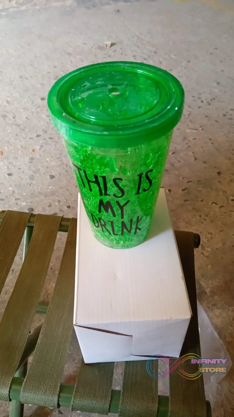 Reusable Tea Coffee Tumbler with Lid Double Wall (1 Pc / Mix Colour / Without Straw) - infinityexculsivestore.com