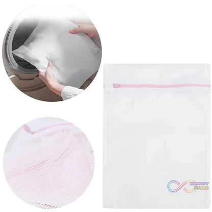 Reusable and Durable Zip Mesh Laundry Bag 3 Different Size (3 Pcs Set) - infinityexculsivestore.com