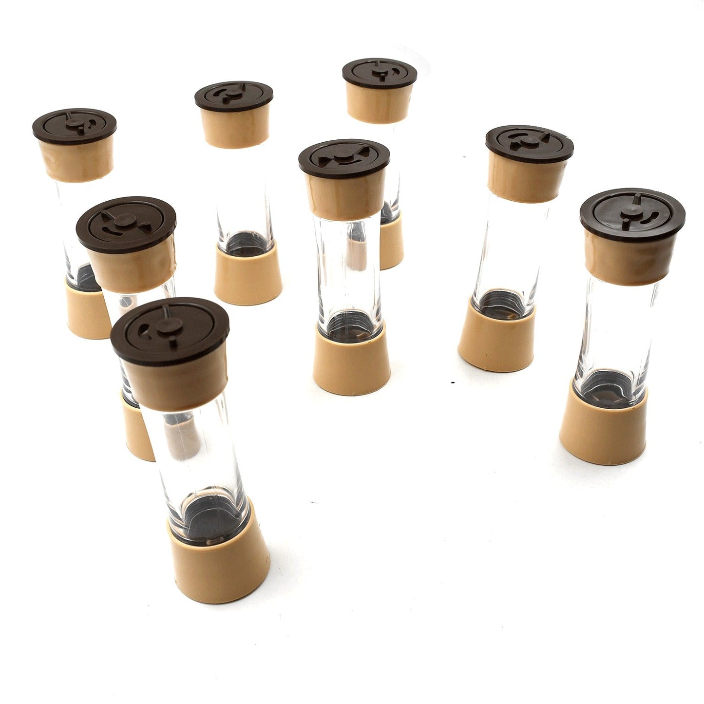Revolving Spice Rack, 8 Spice jars with 120 ml, Condiment Set - infinityexculsivestore.com