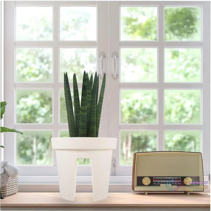 Riding Pot Bling Decor Creative Flowerpot Balcony Flower Pot Holder (1 Pc / MOQ : - 2 Pc) - infinityexculsivestore.com