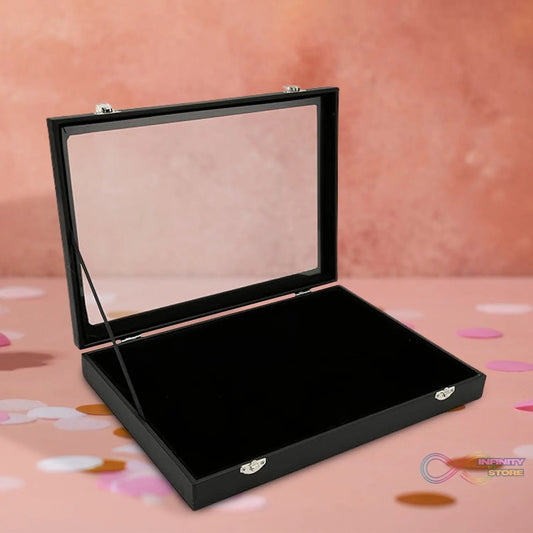 Ring Holder Organizer Box, Jewelry Ring Display Case (35x24 CM) - infinityexculsivestore.com