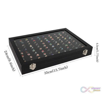 Ring Holder Organizer Box, Jewelry Ring Display Case (35x24 CM) - infinityexculsivestore.com