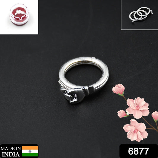 Three Interlocking Rings, Rings for Women and Girls Silver Ring | Valentine Ring, Rings Silver Toned Finger Ring for Women | Birthday Gift For girls and women Anniversary Gift for Wife, Friendship Ring. - infinityexculsivestore.com