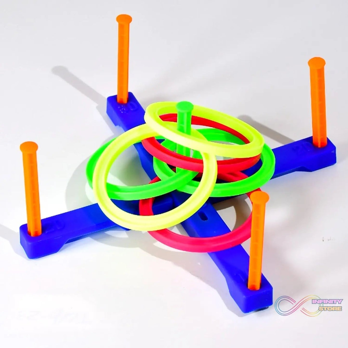 Ringtoss Junior Activity Set for kids for indoor game plays and for fun. - infinityexculsivestore.com