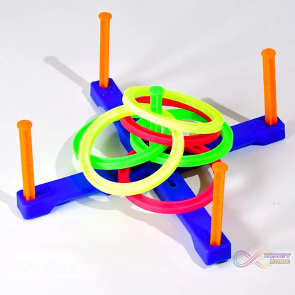 Ringtoss Junior Activity Set for kids for indoor game plays and for fun. - infinityexculsivestore.com