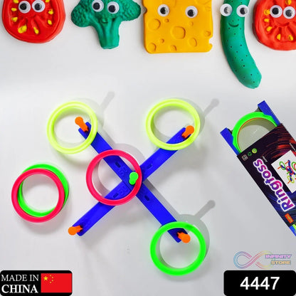Ringtoss Junior Activity Set for kids for indoor game plays and for fun. - infinityexculsivestore.com