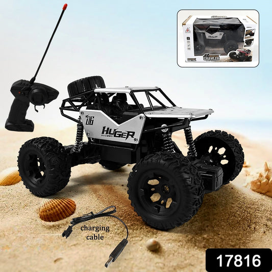 Rock Crawler Monster RC Truck All Terrain Stunt Racing Car Rechargeable Indoor Outdoor Toy Car - infinityexculsivestore.com
