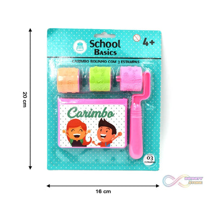 Fun roller stamp for kids, great for arts and crafts