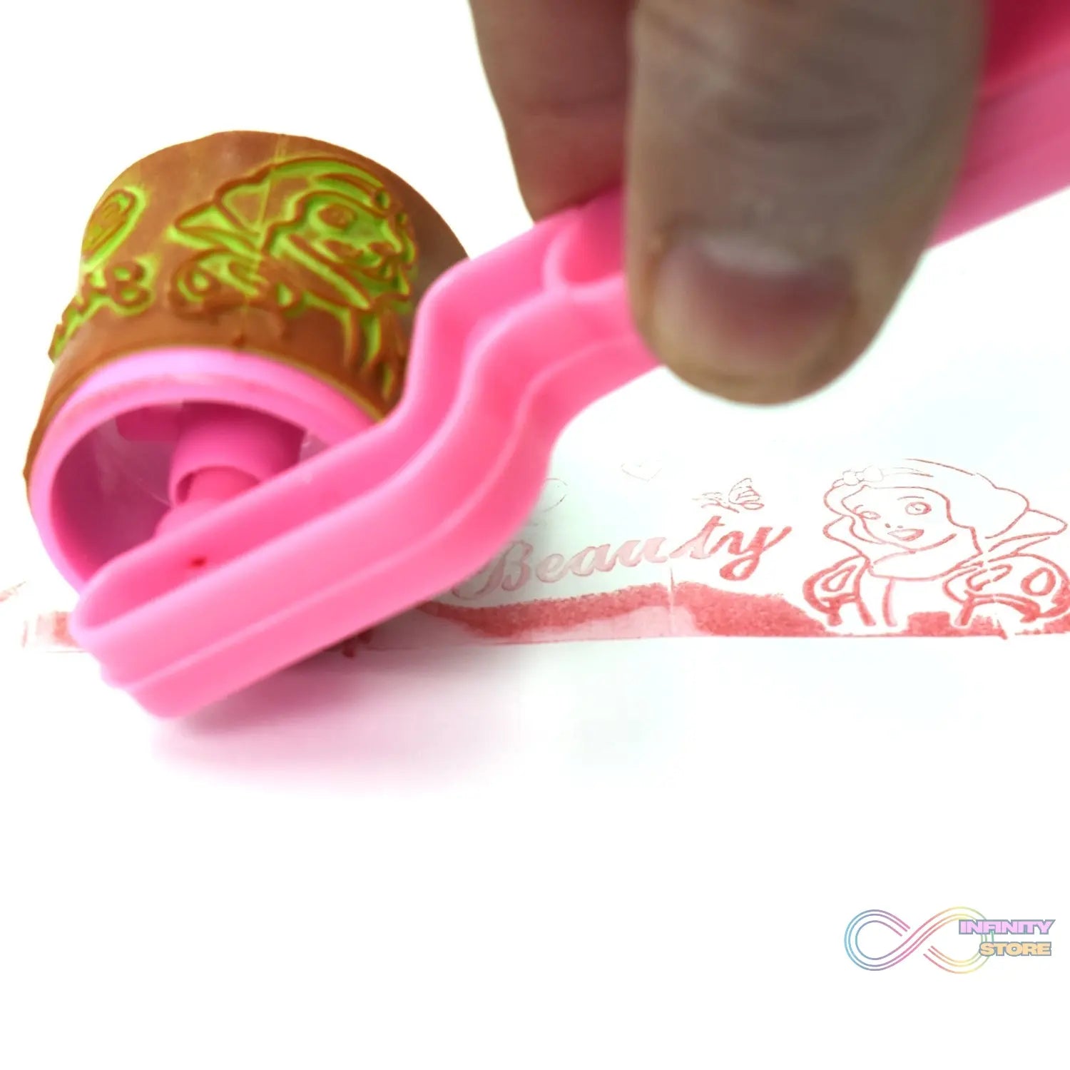 Kids' roller stamp, ideal for artistic play