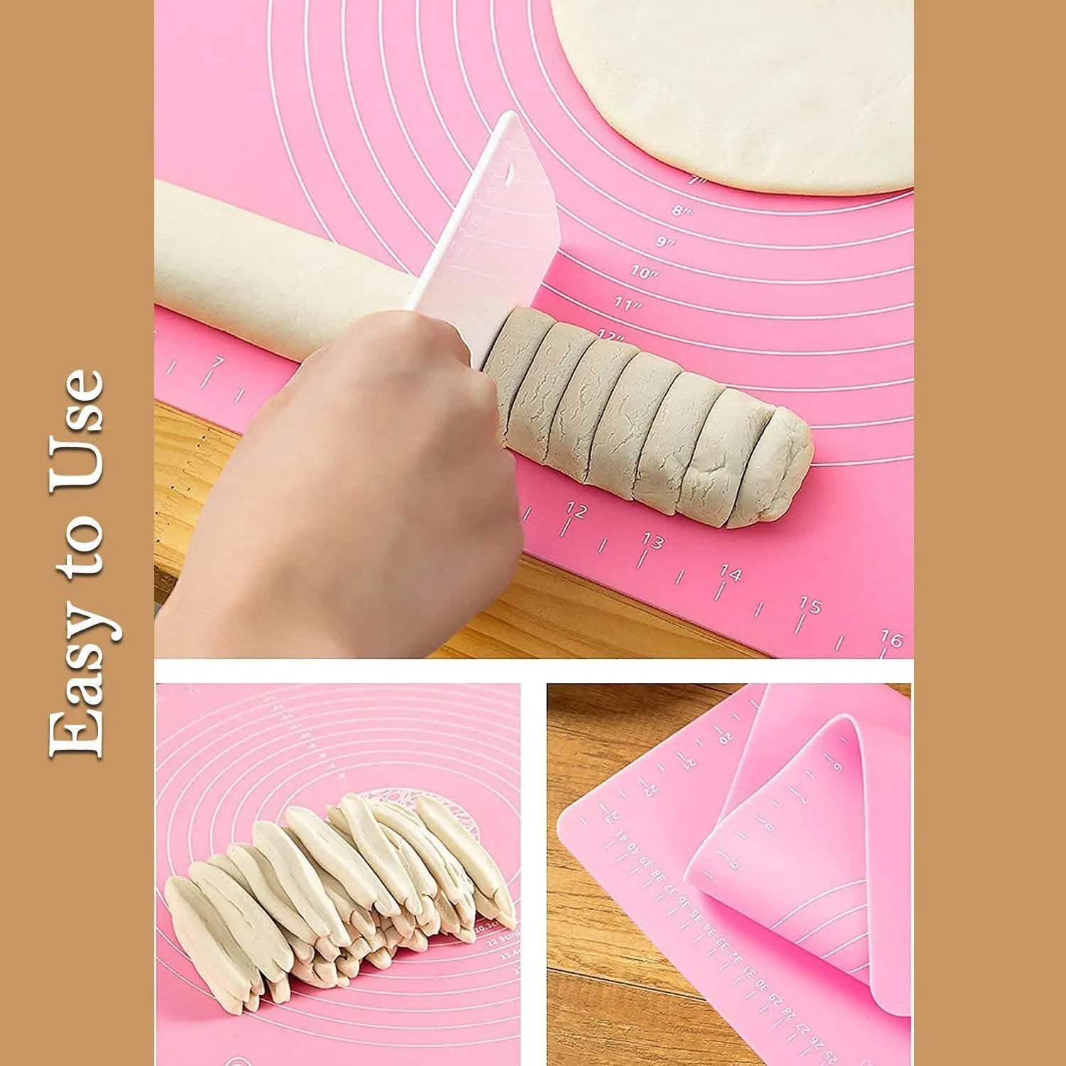 Rolling Baking Mat with Measurements (65×45 Cm / 1 Pc) - infinityexculsivestore.com
