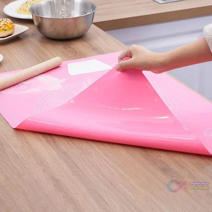 Rolling Baking Mat with Measurements (65×45 Cm / 1 Pc) - infinityexculsivestore.com
