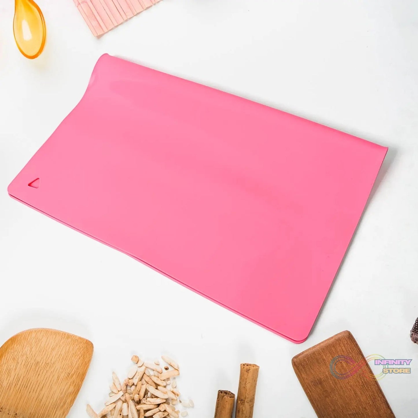 Rolling Mat Silicone Baking Mat (50×40 Cm) - infinityexculsivestore.com