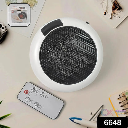 Room Heater LED Screen Portable Wall Heater (1500W / 1 Pc / With Remote) - infinityexculsivestore.com