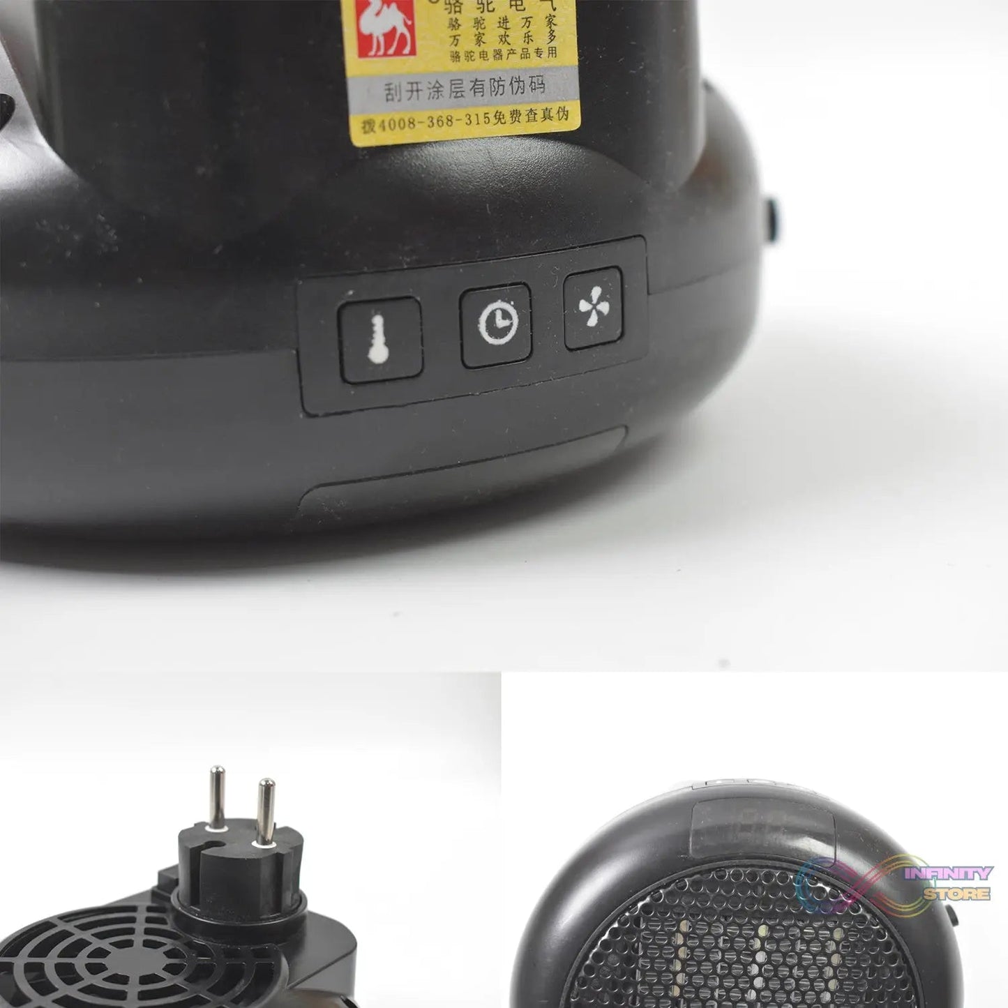 Room Heater for Home, Office, Camper LED Screen Portable Wall Heater (1000W / 1 Pc) - infinityexculsivestore.com