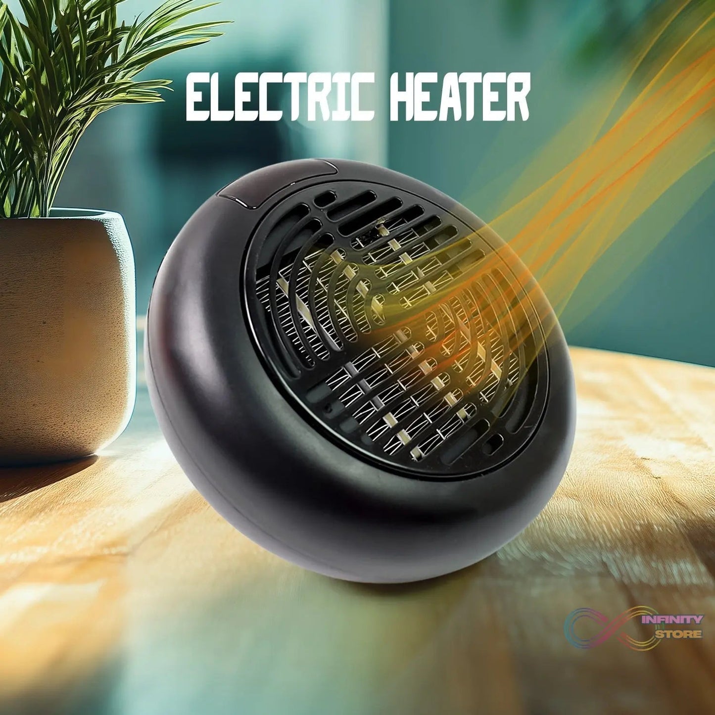 Room Heater for Home, Office, Camper LED Screen Portable Wall Heater (900W / 1 Pc) - infinityexculsivestore.com