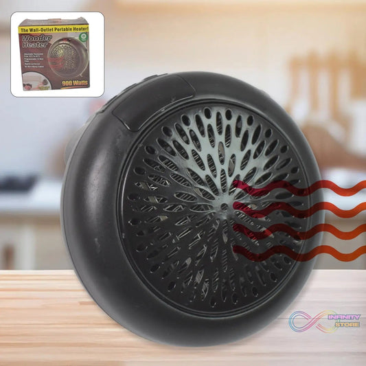 Room Heater for Home, Office, Camper LED Screen Portable Wall Heater (900W / 1 Pc) - infinityexculsivestore.com