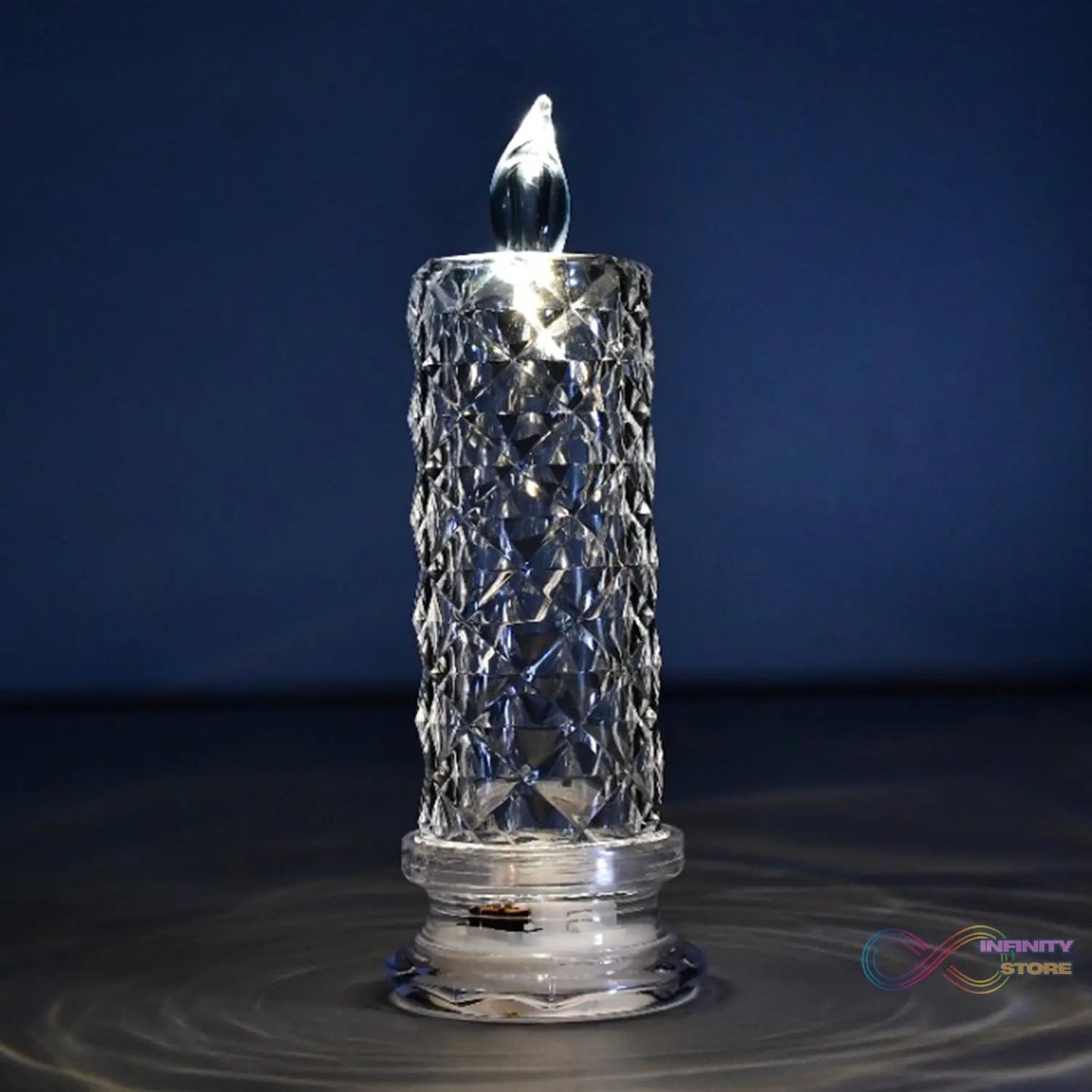 Rose Candles for Home Decoration, Crystal Candle Lights - infinityexculsivestore.com