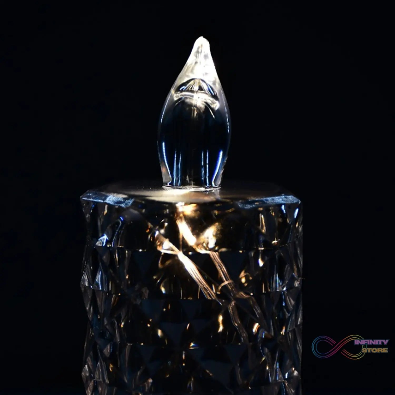 Rose Candles for Home Decoration, Crystal Candle Lights - infinityexculsivestore.com