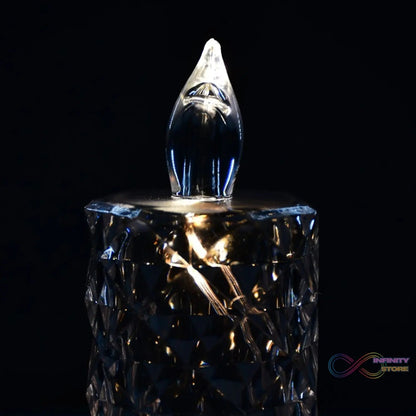 Rose Candles for Home Decoration, Crystal Candle Lights - infinityexculsivestore.com