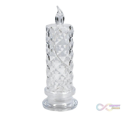Rose Candles for Home Decoration, Crystal Candle Lights - infinityexculsivestore.com