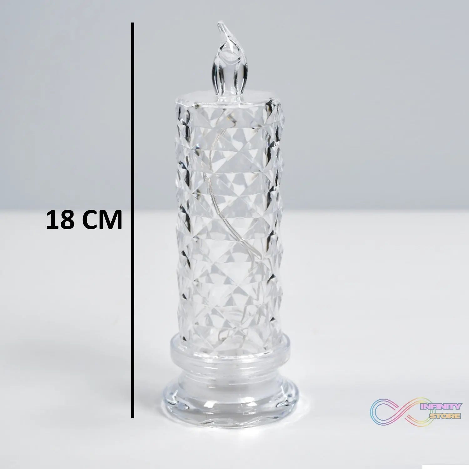 Rose Candles for Home Decoration, Crystal Candle Lights - infinityexculsivestore.com