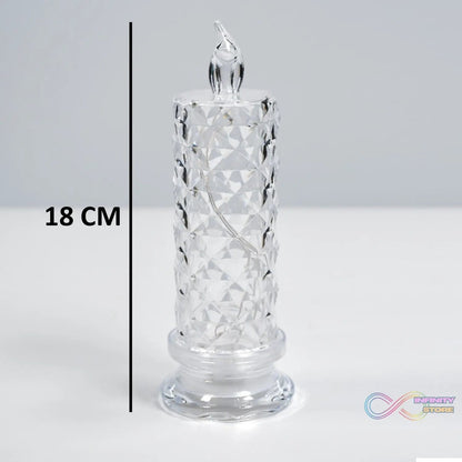 Rose Candles for Home Decoration, Crystal Candle Lights - infinityexculsivestore.com