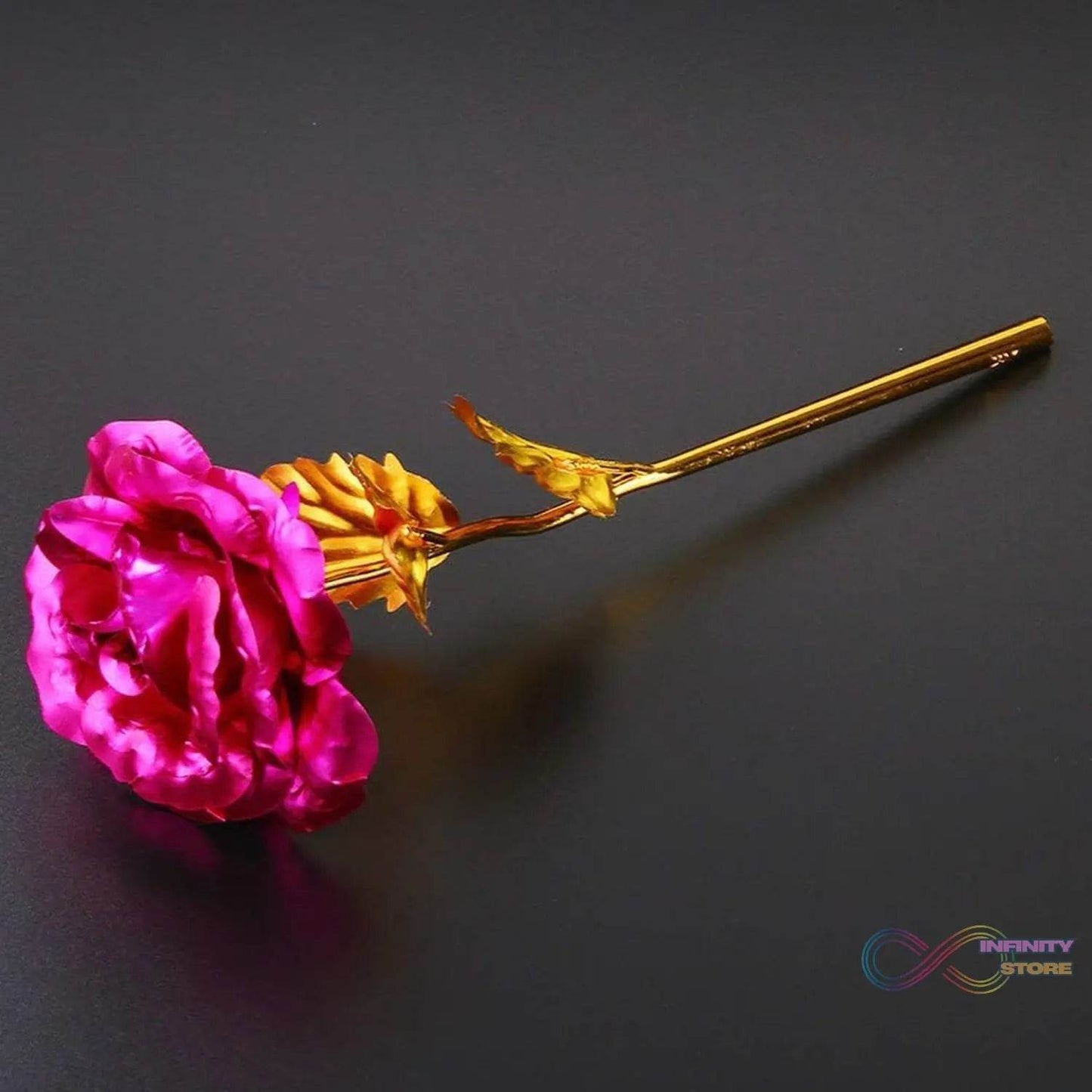 Gold Rose Artificial Rose Flower With Gift Box, Plastic Flowers Best Gifts for Friend Girl Wife Women, Golden Rose Gift for Valentine's Day, Mother's Day, Anniversary, Birthday, Wedding, Gold (1 Pc) - infinityexculsivestore.com